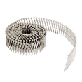thumbnail image 2 of findmall 3600Pcs 1-1/2” ×.09” Stainless Steel Siding Nails Ring Shank 15 Degree Wire Coil, 2 of 5
