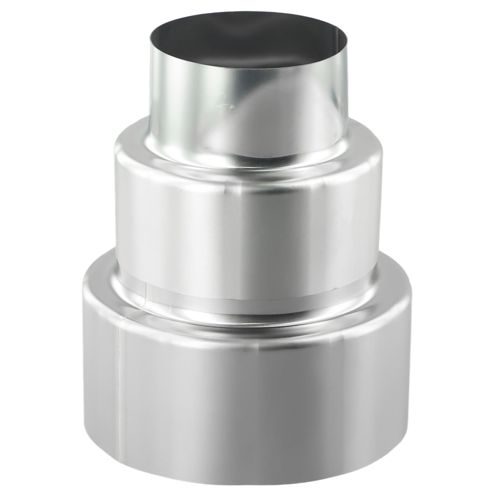 Stainless Steel Flue Liner Reducer Chimney Adaptor – 60mm/50mm (90mm/70mm), For Wood Stove & Galvanized Pipe