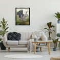 thumbnail image 3 of Stupell Industries Crane Dance Landscape Animals & Insects Painting Black Floater Framed Canvas Art Print Wall Art, 25 x 31, 3 of 10