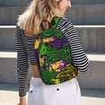thumbnail image 7 of Balery Mardi Gras7 Vintage Canvas Backpack for Men and Women - Large Capacity, Durable Travel Laptop Bag for School, Work, Hiking, and Outdoor Activities, 7 of 7