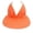Orange, variant on Herrnalise Summer Hat Women's Sun Visor Sun Hat Anti-ultraviolet Elastic Hollow Top Hat