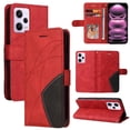 thumbnail image 1 of GANGXUN Flip Case for Xiaomi Redmi Note 12 Pro – Leather Wallet Cover with Card Slots, Kickstand & Color Stitching Protective Folio, 1 of 6
