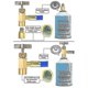 thumbnail image 4 of Refrigerator Freon Recharge Hose With Gauge Kit R134a R12 R22,with Bpv31 Piercing Tap Valve,for A/c, 4 of 5
