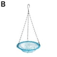 thumbnail image 6 of Hanging Bird Bath Outdoor Birdbath Bowl Hanging Bird Feeder Tray, 6 of 8