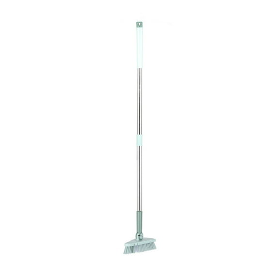 Wovilon Tub Tile Cleaner Brush With Long Handle ,Shower Brush Cleaner Toolfor Bathroom Bathtub Toilet Floor Kitchen Baseboard Cleaner