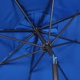 thumbnail image 3 of Parasol de Patio Extérieur 9 Pi (2,7 m), Parasol de Table Extérieur, Parasol de Cour, Parasol de Marché avec 8 Nervures Robustes, Inclinaison à Bouton-Poussoir et Manivelle, 3 of 6