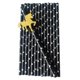 thumbnail image 1 of 25pcs Pajitas de Beber de Unicornio Glitter Negras de Estrellas Decoración de Cumpleaños de Navidad Gloria, 1 of 8