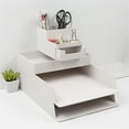 thumbnail image 2 of Office Desktop Organizer A4 Paper Drawer Storage Box Multi-functional Stackable File Cabinet A4 Drawer, 2 of 8