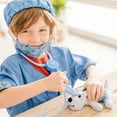 Melissa & Doug Veterinarian Role Play Costume DressUp Set (9 pcs