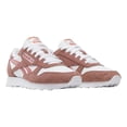 thumbnail image 3 of Tenis Reebok Mujer Classic Leather Blanco Marron Casual marron 5 MX, 3 of 6