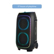 onn XL Wireless Party Speaker with Multicolor LED Lighting