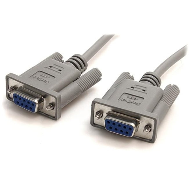 10ft 1 X Db-9 Female 1 X Db-9 Male Startech.com Serial Null Modem Cable 
