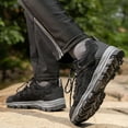 thumbnail image 2 of Men's Sneakers Unisex All Terrain Hiking Sneakers With Durable Lightweight Outdoor Walking Shoes Enhanced Traction Comfortable Support For Adventure Travel, 2 of 8