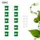 thumbnail image 1 of Plant Support Clips for Climbing Plants, Non-Drill Garden Fixing Clips, Adjustable Plant Ties for Indoor Outdoor Vines, Flowers, , Plant Training Clips for Gardening and Greenhouse Use, 1 of 9