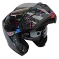 thumbnail image 2 of Casco Abatible Crazy Bear Revo Purple XL, 2 of 4