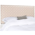 thumbnail image 4 of SAFAVIEH Sydney Headboard Silver Nail Head Pink / Beige Queen, 4 of 4