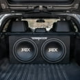 thumbnail image 5 of Open Box MTX 12-Inch 1200-Watt Car Audio Dual Loaded Subwoofer Box Enclosure, 5 of 9