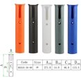 thumbnail image 2 of Ship Fittings Portable Lightweight Fishing Rod Portable Plastic Rack Pole Tube Mount Bracket Socket Fishing Marine Yacht Boat Accessorie Marine Hardware(Orange-1pcs), 2 of 3
