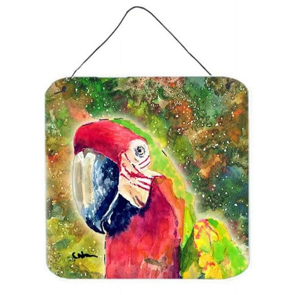 Parrot Aluminium Metal Wall Or Door Hanging Prints