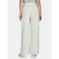 thumbnail image 3 of Scoop Women’s and Women’s Plus Ultimate Scubaknit Wide Leg Cargo Sweatpants, Sizes XS-4X, 3 of 4