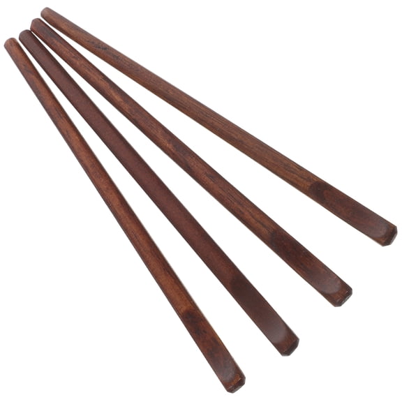 OFFIGAM 4-Pack Wooden Stirring Sticks Multipurpose Coffee Tea Cocktail Accessories for Mixing Drinks