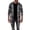 Light Gray, variant on Joernso Autumn Fashion Men Plaid Print Long Sleeve Causal Hooded Shirt Coat Outwear