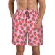 thumbnail image 1 of Fotbe Strawberry Trajes de Baño Estampados para Hombre, Shorts de Verano de Secado Rápido, Ropa de Playa, Bañadores-Large, 1 of 6