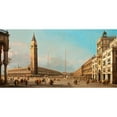 thumbnail image 3 of Canaletto 18x11 Black Modern Framed Museum Art Print Titled - Piazza San Marco Looking South and West, 3 of 5