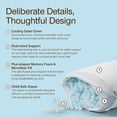 thumbnail image 2 of Almohada Coop Home Goods Cool+ ajustable con enfriamiento, 33 x 48 cm, 2 of 8