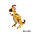 thumbnail image 1 of unidad de Globos de papel de dinosaurio 4D grandes, dinosaurio verde de pie, dragón, decoraciones para fiesta de cumpleaños, suministros para niños, juguetes para niños, Globos de aire Tan Jianjun unisex, 1 of 2