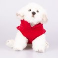 thumbnail image 4 of Riforla Dog Coat Clothes Dog Coat Cold Weather Vest Soft and Warm Dog Jacket Fit for Small Medium Extra Large Size Dog Puppy Pet Pet clothes Red One Size, 4 of 7