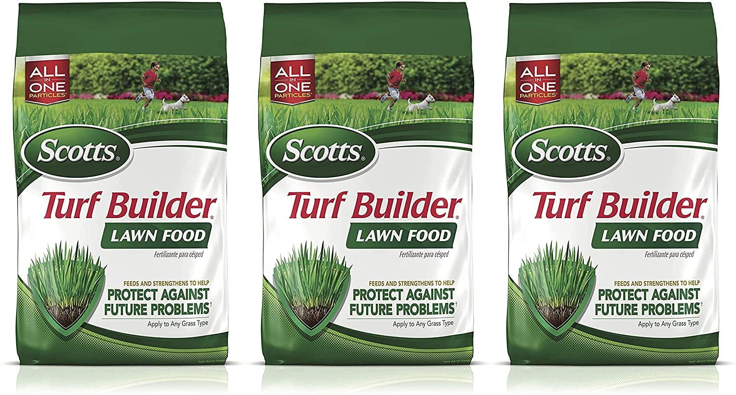 Scotts Turf Builder Lawn Food, 12.5 lb. Lawn Fertilizer Feeds and