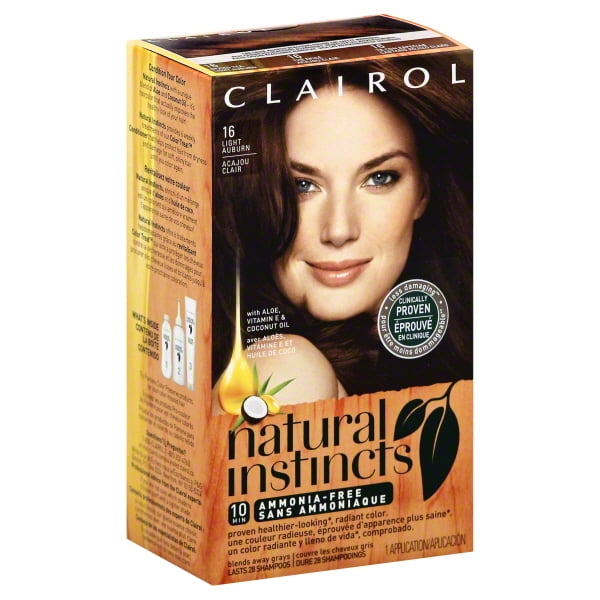 Clairol: Spiced Tea - Light Auburn Natural Instincts - Walmart.com