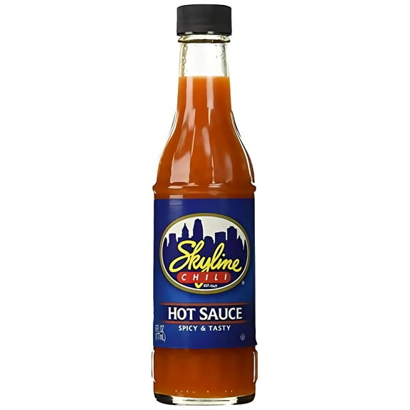 Skyline Chili Hot Sauce 6 Ounce Bottle, 3 Count