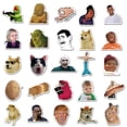 thumbnail image 5 of 300-Piece Funny Meme Sticker Pack, Waterproof Vinyl Decals for Laptop, Water Bottle, Phone, Car, Luggage and DIY Crafts, 5 of 10