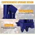 thumbnail image 2 of Telyswee 8 Ton Hydraulic Long Ram Jack with Handle Engine Lift Hoist, Long Hydraulic Ram Jack, Manual Cherry Picker Compatible with All Terrain Vehicle, 2 of 7