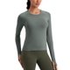 thumbnail image 1 of Remera CRZ YOGA sin Costuras Manga Larga Largo a la Cintura Gris M, 1 of 5