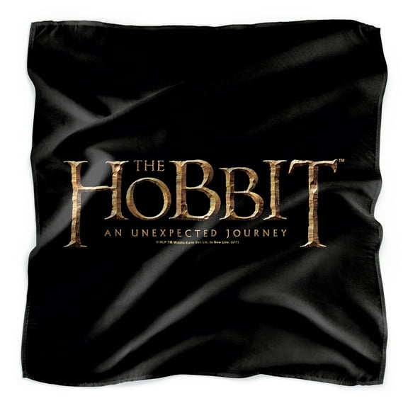 The Hobbit Logo Bandana (21 in x 21 in)