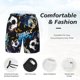 thumbnail image 3 of Fotbe Football Traje de Baño para Hombre – Shorts de Natación de Secado Rápido con Forro y Bolsillos-Small, 3 of 6