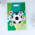 thumbnail image 3 of 100 Uds. Bolsas de regalo con tema de fútbol, bolsas decorativas para recuerdo de fiesta, bolsas divertidas para regalo, bolsa de regalo para fiesta de cumpleaños de niños (verde) FRCOLOR Hogar6559750, 3 of 7