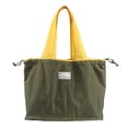 thumbnail image 2 of Neinkie Sacs de Courses Réutilisables Sacs de Courses Pliables Sacs de Mode Impression Géométrique Lavable en Machine Durable Xlarge Léger pour Magasinage Camp Voyage Extérieur Maison Noël, 2 of 7