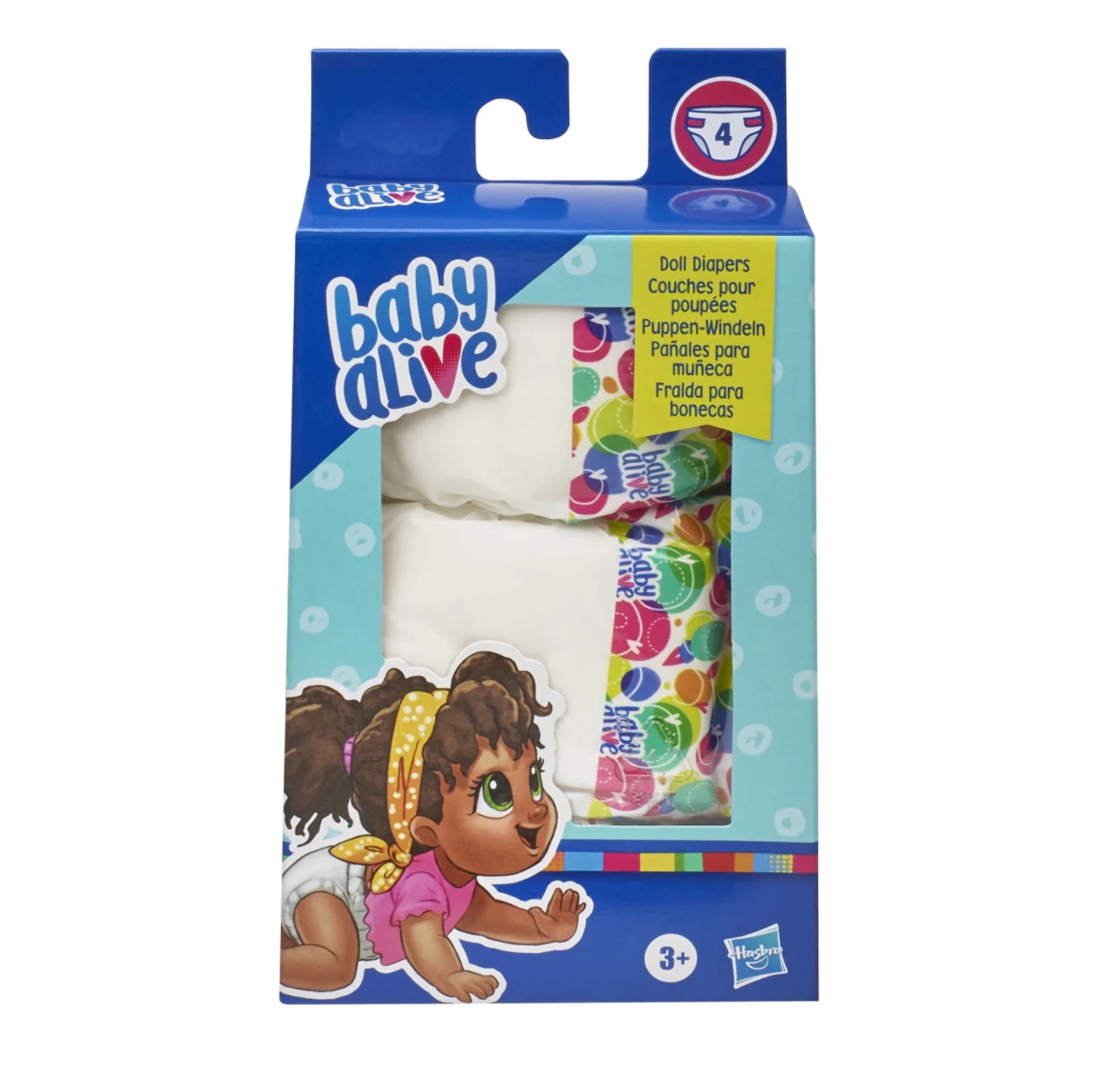 Baby Alive: Doll Diaper Accessories, 4 Count - image 3 of 5