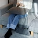 thumbnail image 2 of Felt Bedside Storage Organizer Anti-Slip Bedside Bag Bed Sofa Side Pouch Hanging Couch Storage, 2 of 5