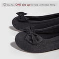 thumbnail image 2 of Chaussons Ballerines en Tissu Éponge pour Femmes de Haute Qualité, 2 of 5