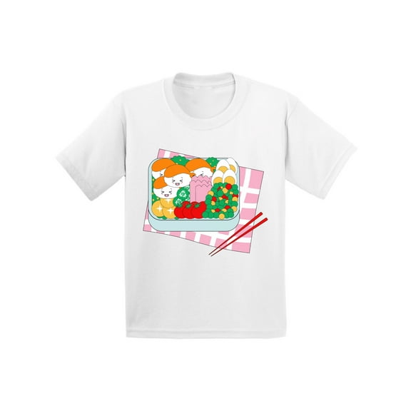 Boys Graphic Tees - Sushi Kawaii Bento Shirt 2t 3t 4t 5/6T
