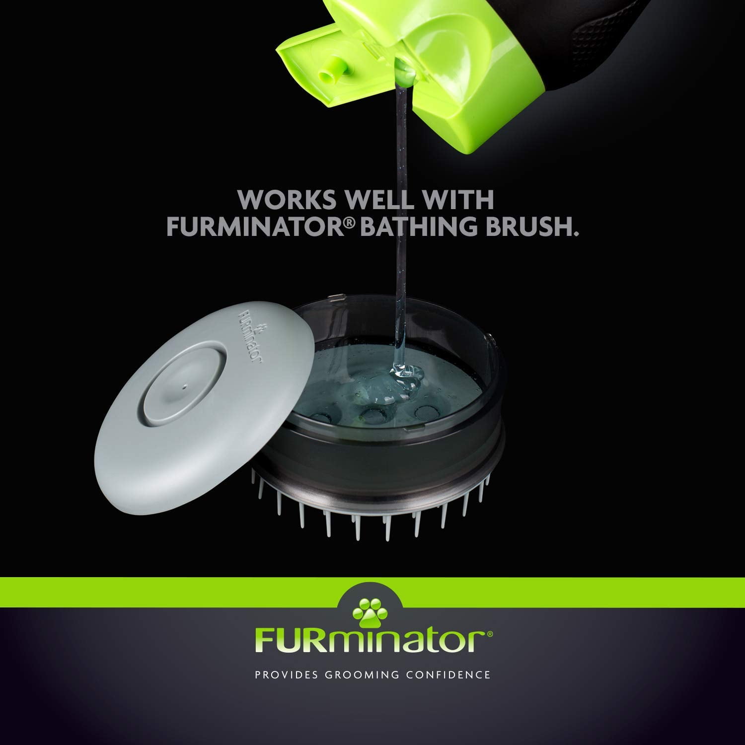 furminator bathing brush