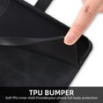 thumbnail image 5 of Asuwish Phone Case for Samsung Galaxy A36 5G Wallet Cover With Tempered Glass Screen Protector Crossbody Wrist Strap Flip Pattern Zipper Credit Card Holder Cell A 36 36A LTE SM-A366U Women Men Black, 5 of 7