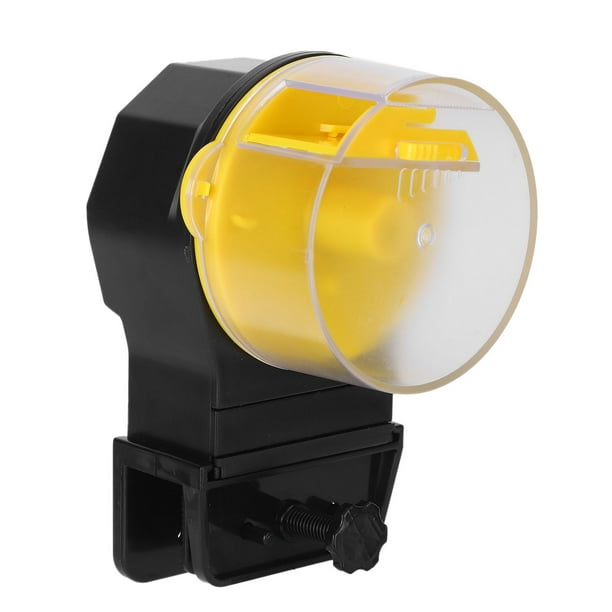 Dispensador de alimentos para peceras, alimentador automático de peces, alimentador automático de peces temporizado, alimentador automático de peces confiable y duradero