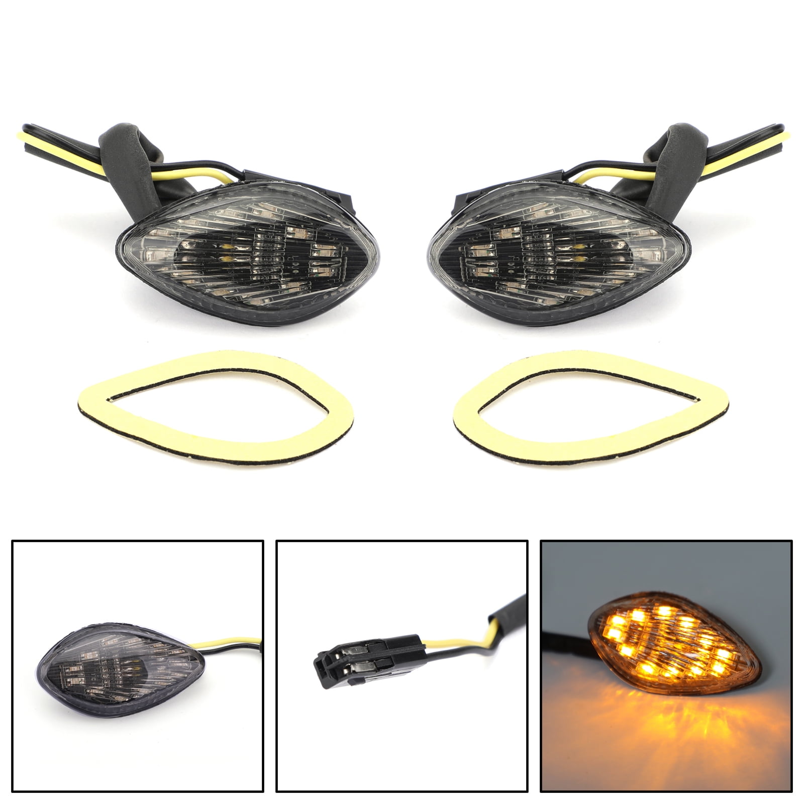 Mad Hornets Smoke Turn Signals For Honda CBR 600 F3/F4/F4i CBR 600 1000 RR  CB 919