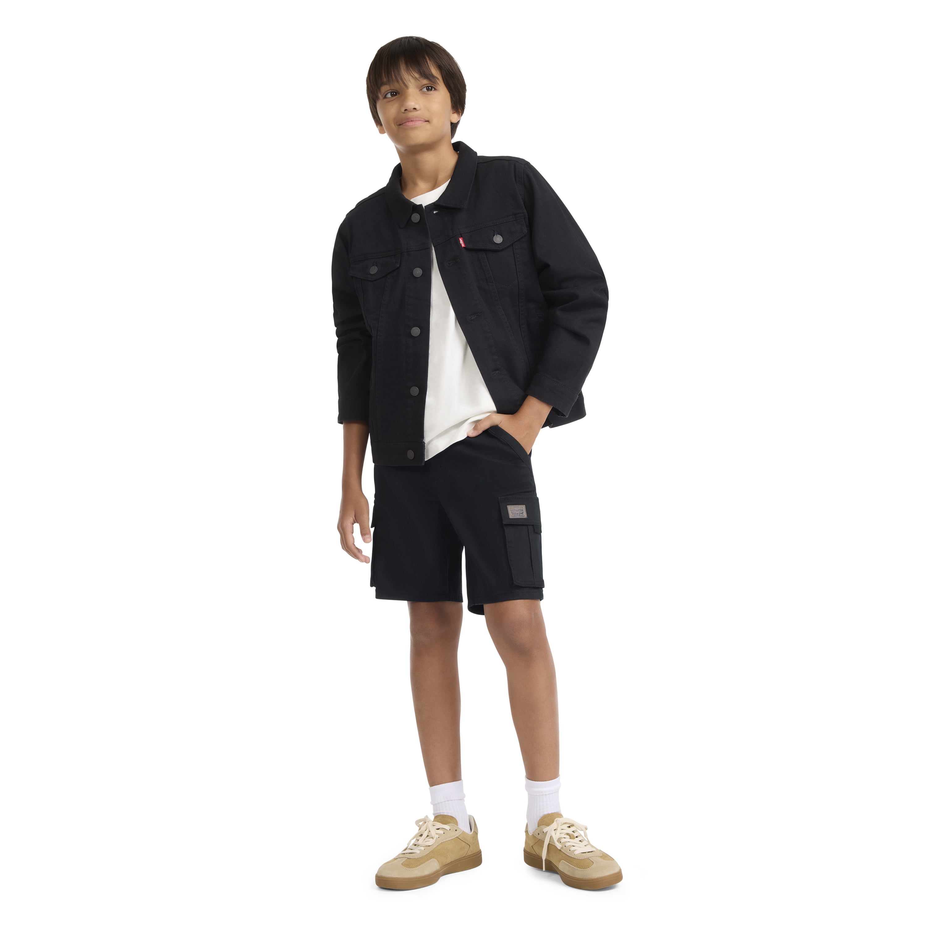 Levi's Boys Twill Cargo Shorts, Sizes 8-20